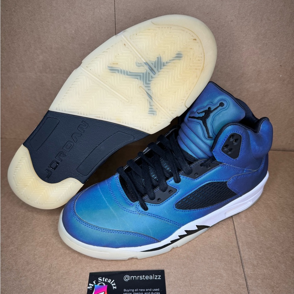 Jordan 5 oil grey